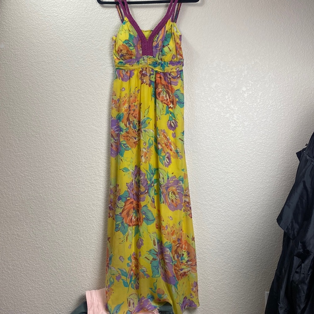 Soft surroundings floral dress